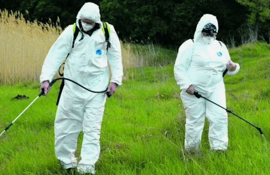 ФОТО Обработка от клещей в Одесском