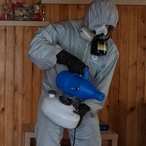 ФОТО Дезинфекция в Одесском