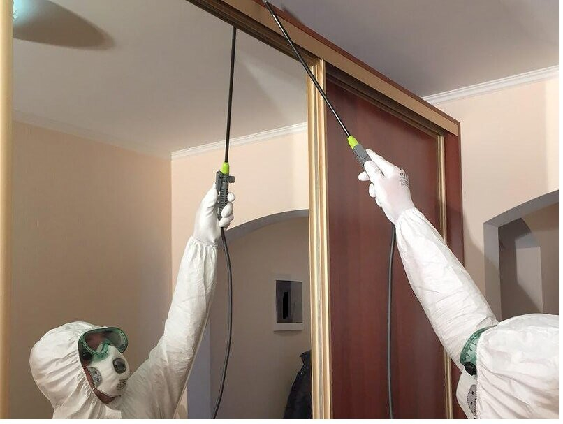 ФОТО Обработка от моли в Одесском