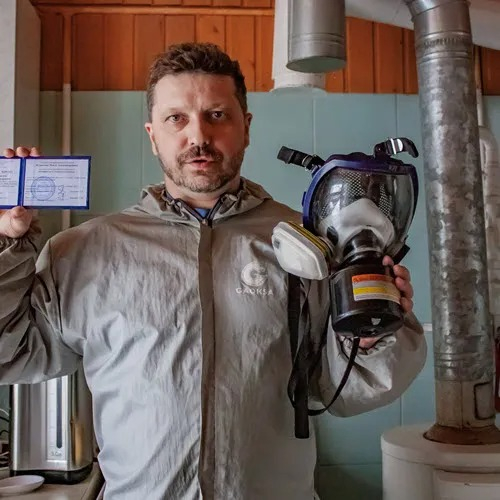 ФОТО Удаление плесени в Одесском